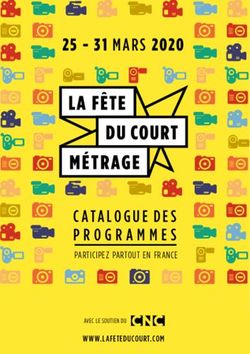 25 31 MARS 2020 - CATALOGUE DES PARTICIPEZ PARTOUT EN FRANCE - Lycée Roland Garros