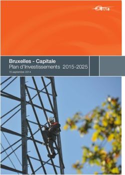 Bruxelles - Capitale Plan d'Investissements 2015-2025 - 15 septembre 2014 - Capitale Plan d'Investissements 2015-2025