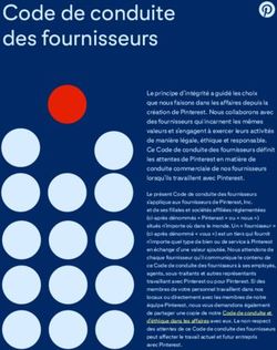 Code de conduite des fournisseurs