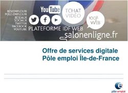 Offre de services digitale Pôle emploi Île-de-France - Prefectures-regions.gouv.fr