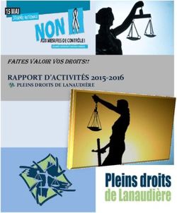 RAPPORT D'ACTIVITÉS 2015-2016 - FAITES VALOIR VOS DROITS!! - Pleins droits de Lanaudière
