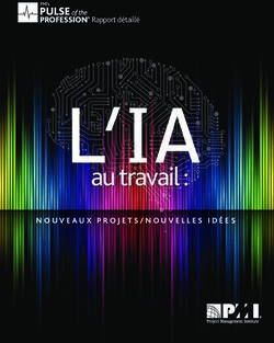 Au travail : L'IA NOUVEAUX PROJETS/NOUVELLES ID&Eacute;ES - Rapport d&eacute;taill&eacute; - PMI