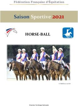 Saison Sportive 2021 HORSE-BALL - F&eacute;d&eacute;ration Fran&ccedil;aise d'&Eacute;quitation - FFE