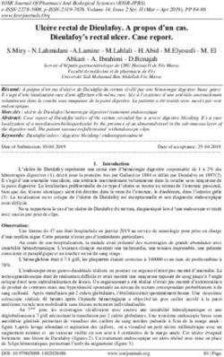 Ulc&egrave;re rectal de Dieulafoy. A propos d'un cas. Dieulafoy's rectal ulcer. Case report - IOSR journals