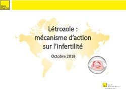 Létrozole : mécanisme d'action sur l'infertilité - Octobre 2018 - DENK ...