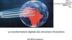 La transformation digitale des directions financières - SAP NOW Casablanca
