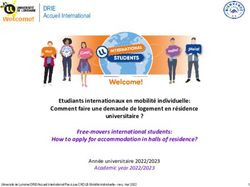 DRIE Accueil International
