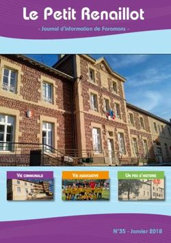 Le Petit Renaillot - Journal d'information de Faramans - N 35 - Janvier 2018 un peu d'histoire