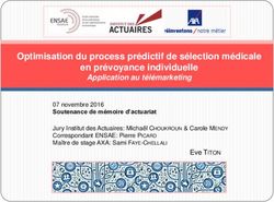 Optimisation du process pr&eacute;dictif de s&eacute;lection m&eacute;dicale en pr&eacute;voyance individuelle