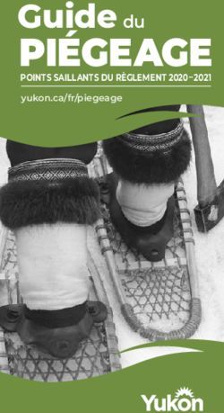 PI&Eacute;GEAGE Guide du POINTS SAILLANTS DU R&Egrave;GLEMENT 2020 2021