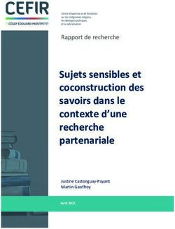 Sujets sensibles et coconstruction des savoirs dans le contexte d'une recherche partenariale - Justine Castonguay-Payant Martin Geoffroy