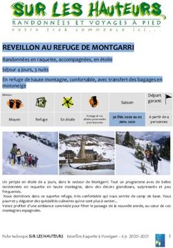 REVEILLON AU REFUGE DE MONTGARRI - Sur les Hauteurs