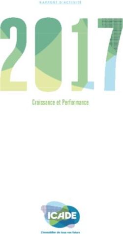 Croissance et Performance - Icade