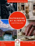 INSTITUT DU PATRIMOINE CULTUREL 2018-2019 - IPAC
