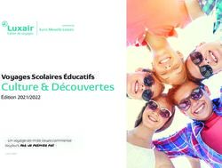 Culture & D&eacute;couvertes - Voyages Scolaires &Eacute;ducatifs &Eacute;dition 2021/2022 - Luxair
