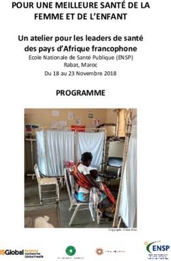 POUR UNE MEILLEURE SANTÉ DE LA FEMME ET DE L'ENFANT - PROGRAMME Un atelier pour les leaders de santé des pays d'Afrique francophone - SAFE ...