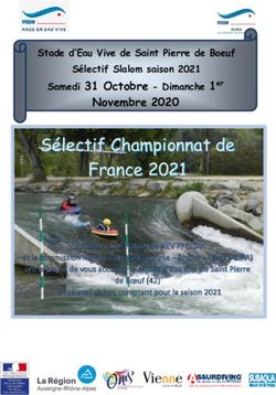 S&eacute;lectif Championnat de France 2021 - Novembre 2020 - Nage en eau vive