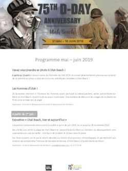 Programme mai - juin 2019 - Utah Beach