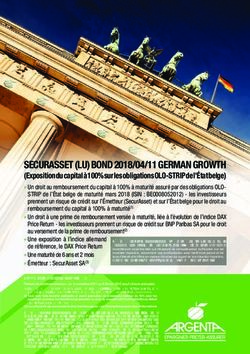 SECURASSET (LU) BOND 2018/04/11 GERMAN GROWTH - Argenta