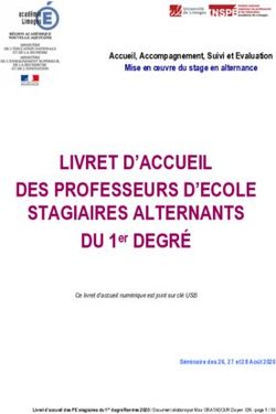 LIVRET D'ACCUEIL DES PROFESSEURS D'ECOLE STAGIAIRES ALTERNANTS