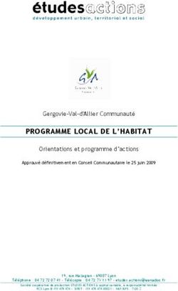 PROGRAMME LOCAL DE L'HABITAT - Gergovie-Val-d'Allier Communauté