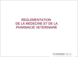 REGLEMENTATION DE LA MEDECINE ET DE LA PHARMACIE VETERINAIRE - Cantal