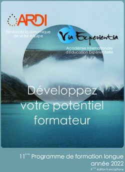 D&eacute;veloppez votre potentiel formateur - 11 Programme de formation longue ann&eacute;e 2022 - ARDI Pro