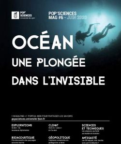 OCÉAN Une plongée dans l'invisible - POP'SCIENCES MAG #6 - JUIN 2020