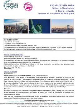 ESCAPADE NEW YORK Séjour à Manhattan 6 Jours - 4 Nuits