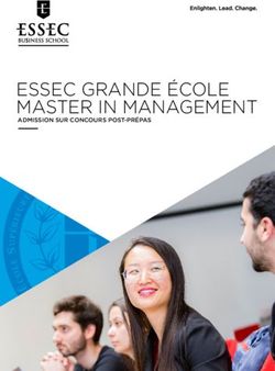 ESSEC GRANDE ÉCOLE MASTER IN MANAGEMENT - ADMISSION SUR CONCOURS POST-PRÉPAS