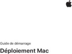 Déploiement Mac Guide de démarrage - econocom Apple Business Team