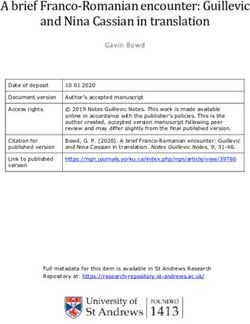 A brief Franco-Romanian encounter: Guillevic and Nina Cassian in translation