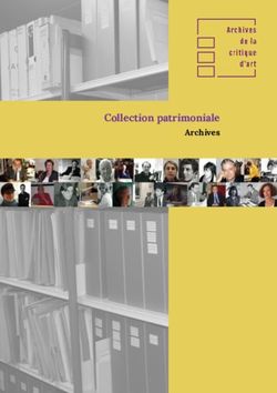 Collection patrimoniale - Archives - Les Archives de la critique d'art