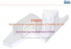 STEREO Recherche de neutrinos st&eacute;riles &agrave; l'&eacute;chelle de l'eV - Anne Stutz pour la collabora9on STEREO - IN2P3