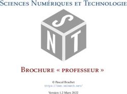Sciences Num&eacute;riques et Technologie - Brochure " professeur " Xm1 Math