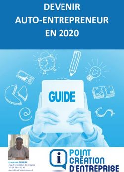 DEVENIR AUTO-ENTREPRENEUR EN 2020