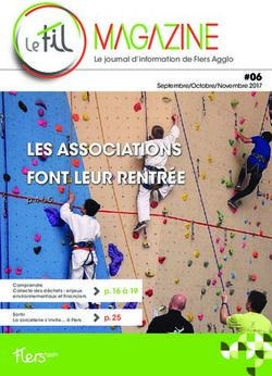 LES ASSOCIATIONS FONT LEUR RENTRÉE - #06 Septembre/Octobre/Novembre 2017 - Flers Agglo