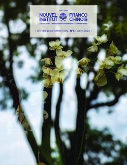 I LETTRE D'INFORMATION Nouvel ...