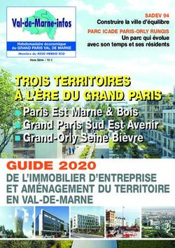 TROIS TERRITOIRES &Agrave; L'&Egrave;RE DU GRAND PARIS - Annonces l&eacute;gales