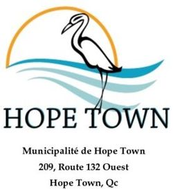 Municipalité de Hope Town 209, Route 132 Ouest Hope Town, Qc - Municipalité de Hope Town