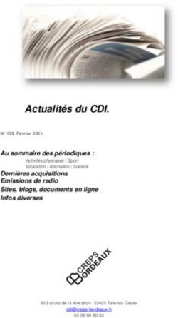 Actualit&eacute;s du CDI - CREPS de Bordeaux