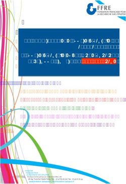 La FFRE lance ses appels à projets de recherche 2016: 6 appels à projets spécifiques pour une enveloppe globale de 245 000 Euros.