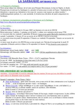 La sardaigne septembre 2005.