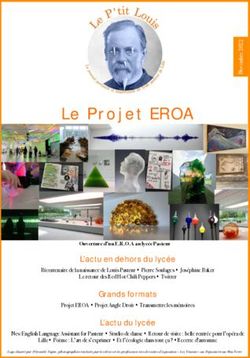 Le Projet EROA - Lyc&eacute;e Louis Pasteur - Lille