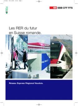 Les RER du futur en Suisse romande - Réseau Express Régional Vaudois - Verts-VD: Blogs