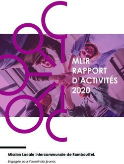 MLIR RAPPORT D'ACTIVIT&Eacute;S 2019 - Commune de Vicq