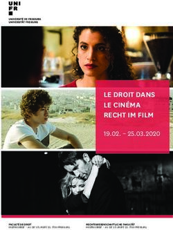 LE DROIT DANS LE CIN&Eacute;MA RECHT IM FILM 19.02 - 25.03.2020 - Universit&eacute; de Fribourg