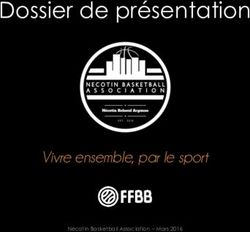 Dossier de pr&eacute;sentation - Vivre ensemble, par le sport - Club de basket Orl&eacute;ans Argonne