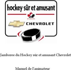 Jamboree du Hockey sûr et amusant Chevrolet Manuel de l'animateur