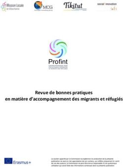 Revue de bonnes pratiques en mati&egrave;re d'accompagnement des migrants et r&eacute;fugi&eacute;s - PROFINT